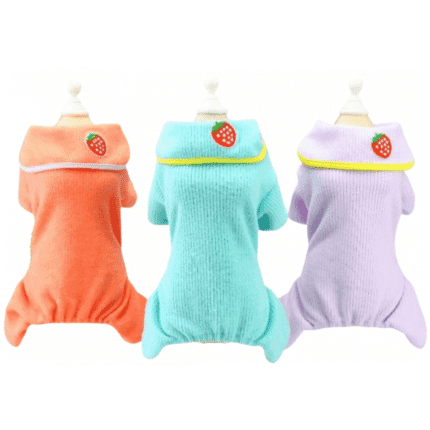 Winter Luxury Pet Clothes, Blue