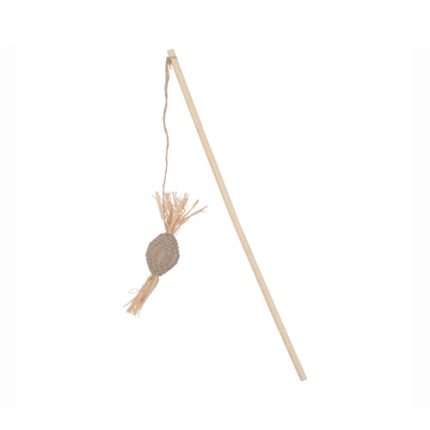 Zolux Ethicat Cat Fishing Rod with Cardboard Ball