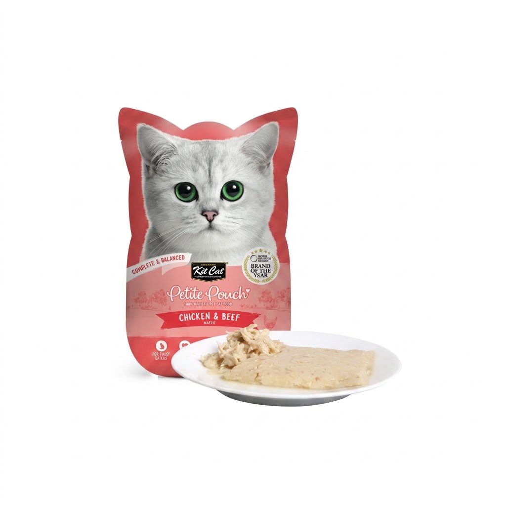 ce79a214-c20f-4b10-9fd5-62422c8b5d53 Kit Cat Petite Pouch Chicken & Beef In Aspic - Image 1