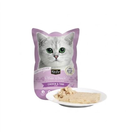 Kit Cat Petite Pouch Chicken & Tuna In Aspic