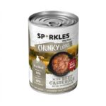 Sparkles Dog Wet Food, Real Meat chunks in Beef Casserole with Vegetables
