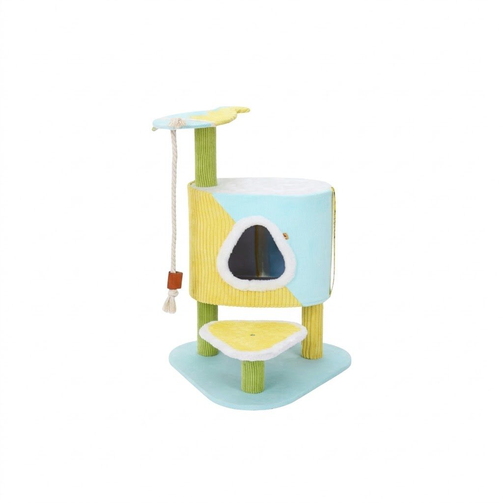 72ca8061-3180-4638-906c-114dc5164a7b Double Layer Cat Climbing ; Cat Tree & Scratcher - Image 1
