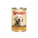 SPARKY Dog Can Food Chicken