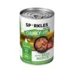 Sparkles Dog Wet Food, Real Meat chunks in Beef Mince