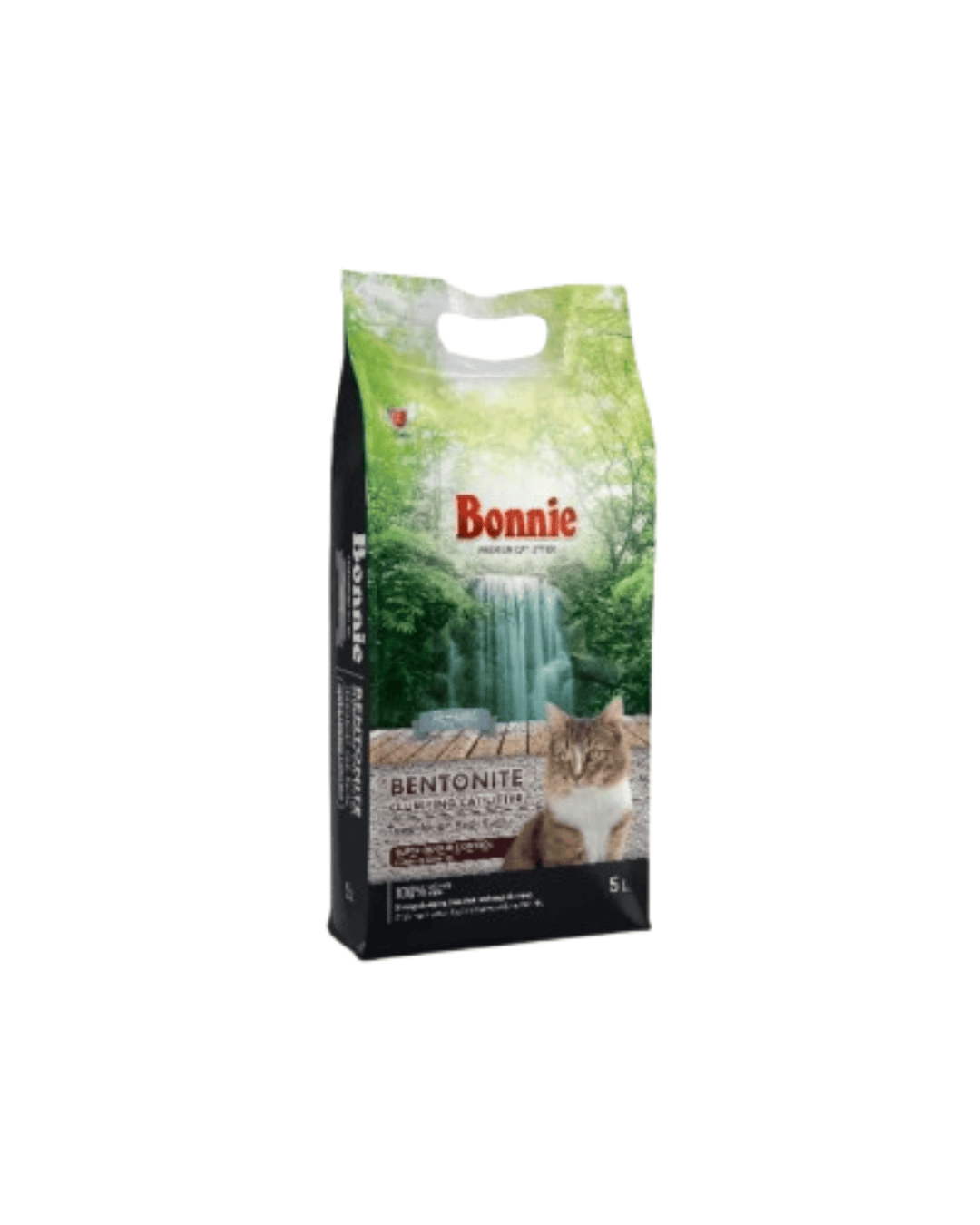 تصميم بدون عنوان (14) Bonnie Bentonit Clumping Cat Litter Unscented - Image 1