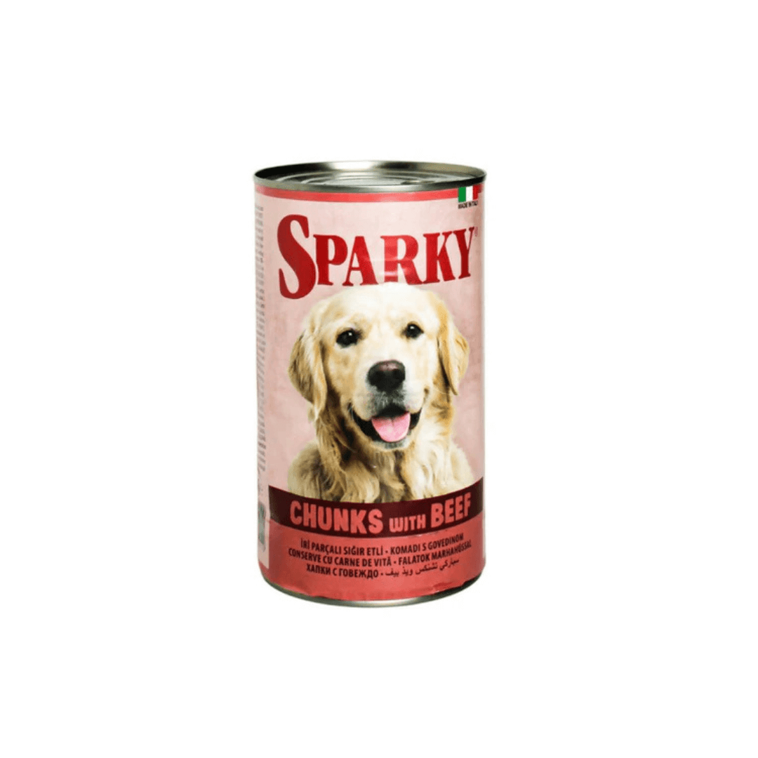 SPARKY | Dog Can Food Beef SPARKY Dog Can Food Beef - Image 1