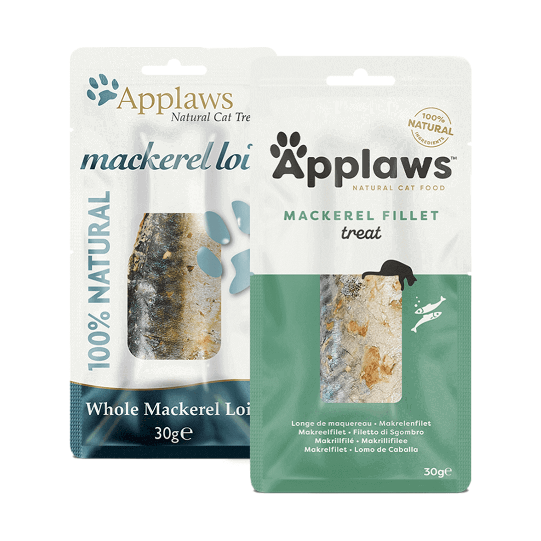 Applaws Leon Piece Mackerel Reality Rewards For Cats, 30 Gm Applaws Leon Piece Mackerel Reality Rewards For Cats - Image 1