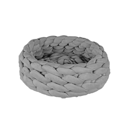 Round Braided Pet Bed