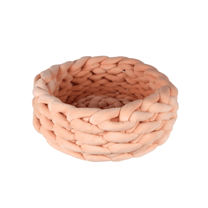 Round Braided Pet Bed - Image 2