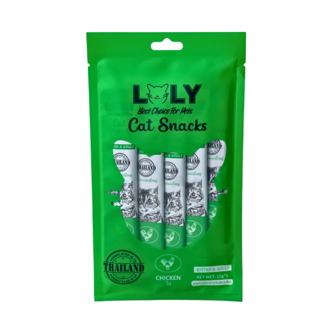 LOLY | Cat Snacks with Chicken لولي | مكافآت القطط بالدجاج - الصورة 1
