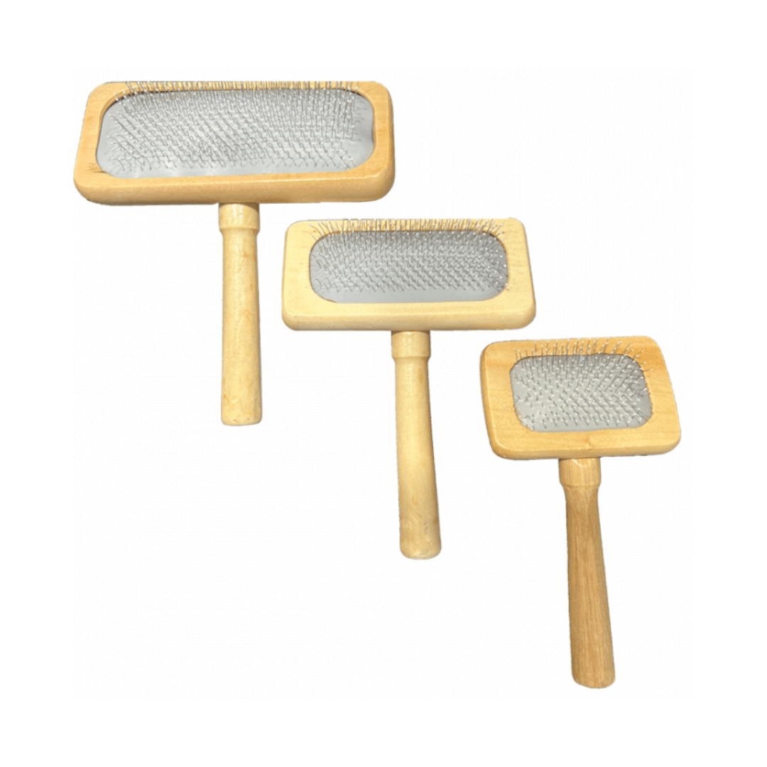 Wooden Grooming Comb For Pets مشط التمشيط الخشبي للحيوانات الأليفة من ميو انيمالي - الصورة 1