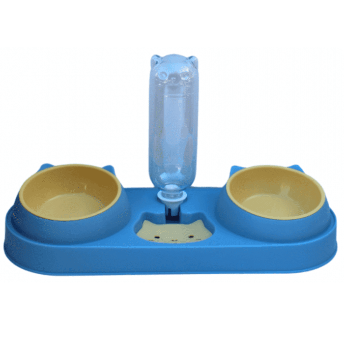 ⁦موزع طعام وماء للقطط ZC21020⁩ - الصورة ⁦2⁩