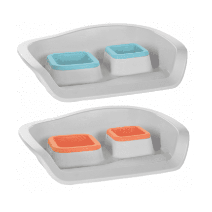 Duvo+ Double Feeding Bowl For Pets