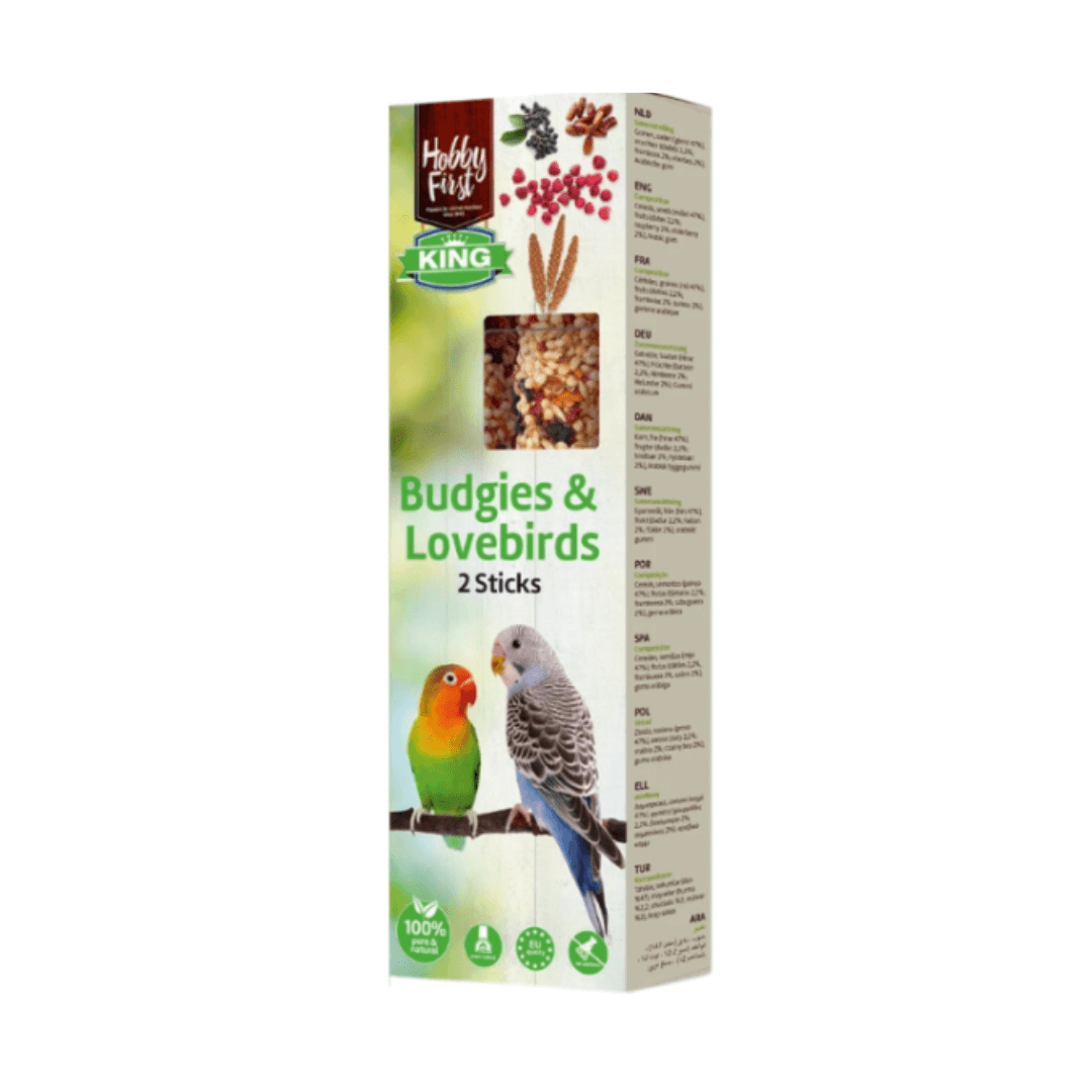 King | Hobby First Reward Sticks with fruits for Budgies King | Hobby First Reward Sticks with fruits for Budgies - Image 1