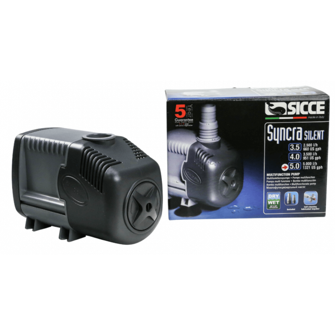Sicce | Syncra Silent 5.0 Pump (1321 GPH) مضخة سيتشي سينكرا سايلنت 5.0 (1321 جالون في الساعة) - الصورة 1