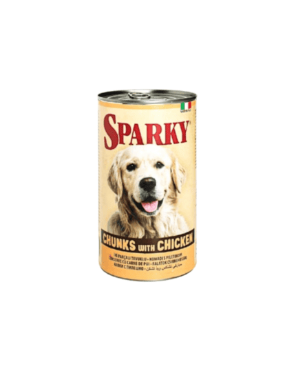SPARKY Dog Can Food Chicken