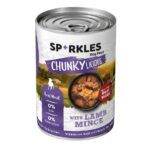 Sparkles Dog Wet Food, Real Meat chunks in Lamb Mince