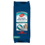 Simple Solution Pet Bath Hand Mitts Wipes